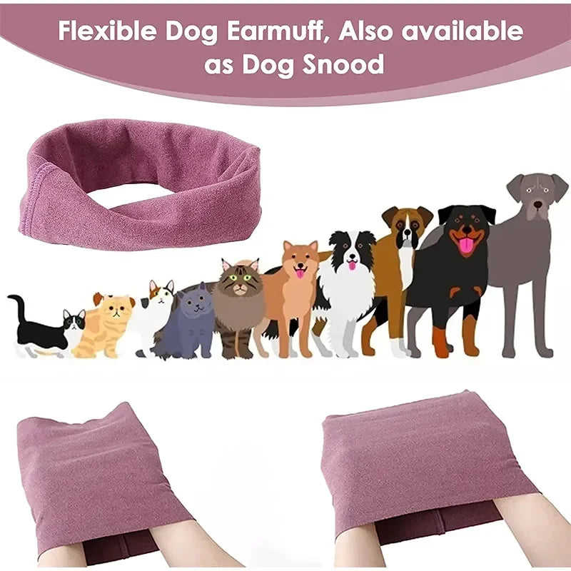 Pet Dog Cat Ears Cover Calming Headband - ProPawPet.com