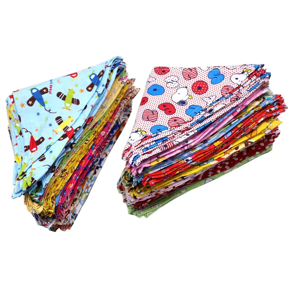 30PCS S/M/L/XL Small Dog Cat Bandana Cotton - ProPawPet.com