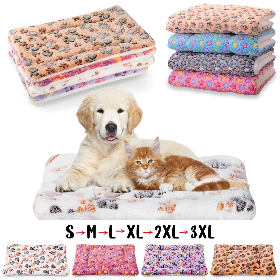 Flannel Pet Mat Dog Bed Cat Bed Thicken - ProPawPet.com