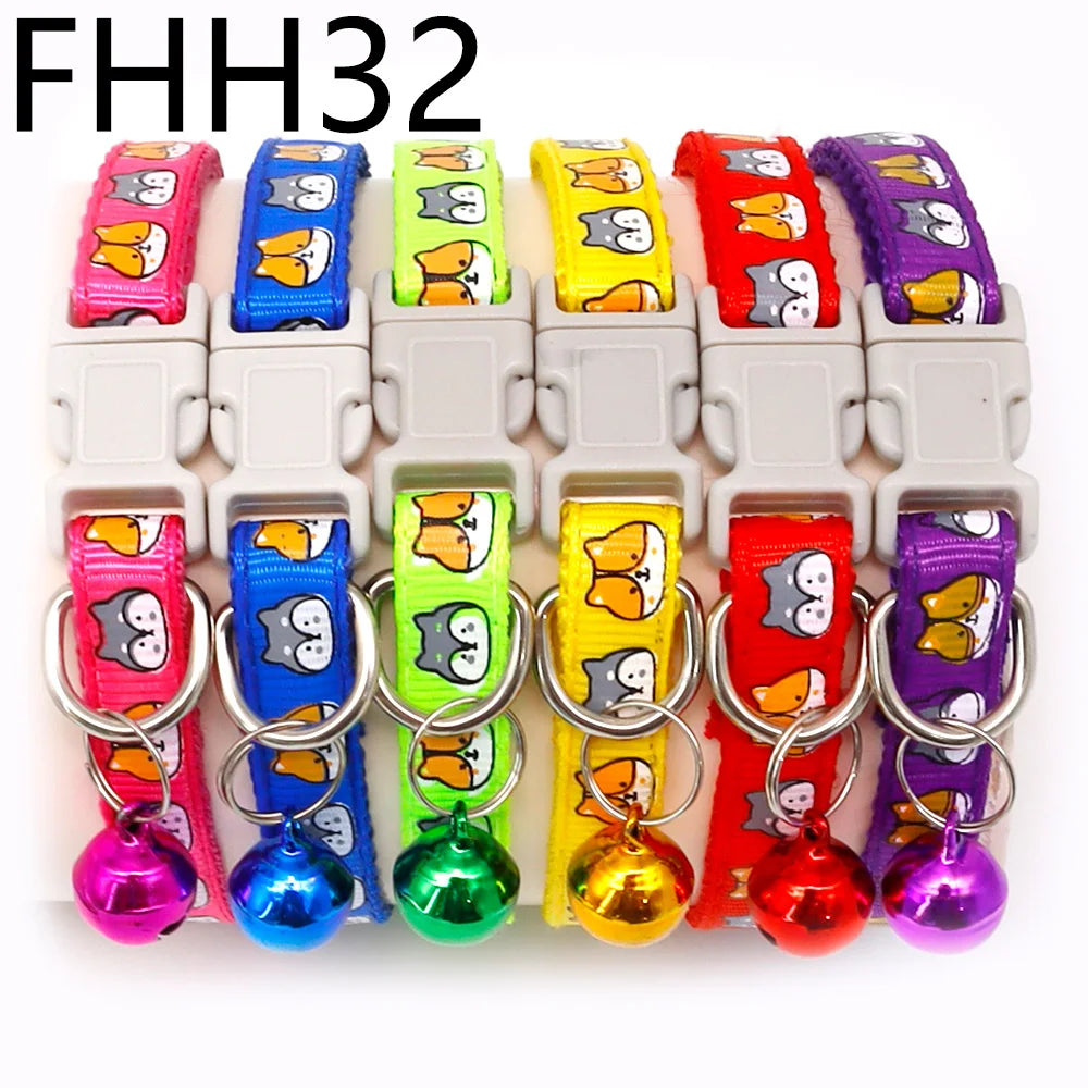 Collars Cute with Bells Pet Necklace – Dog Supplies