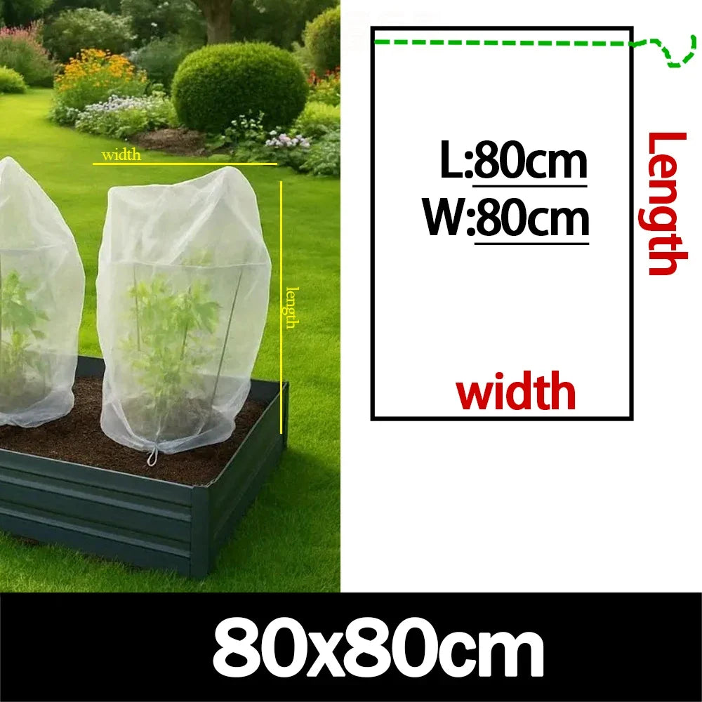 Nylon Plant Protection Netting Mesh Pouch – 8 Colors