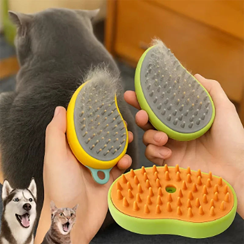 Steam Hair Removal Brush Electric Spray Cat - ProPawPet.com