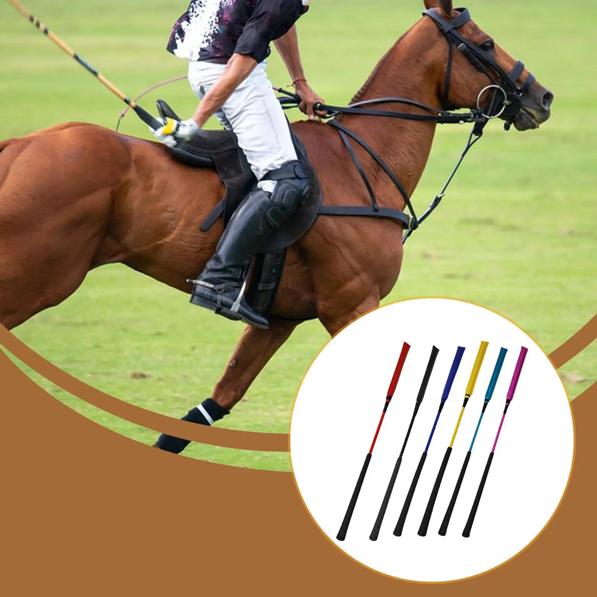 Portable Horse Whip Ergonomic Training Crop - ProPawPet.com