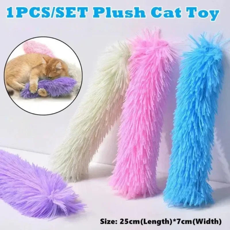 Cat Toy Pillow Soundpaper Long Plush Cat Toy - ProPawPet.com