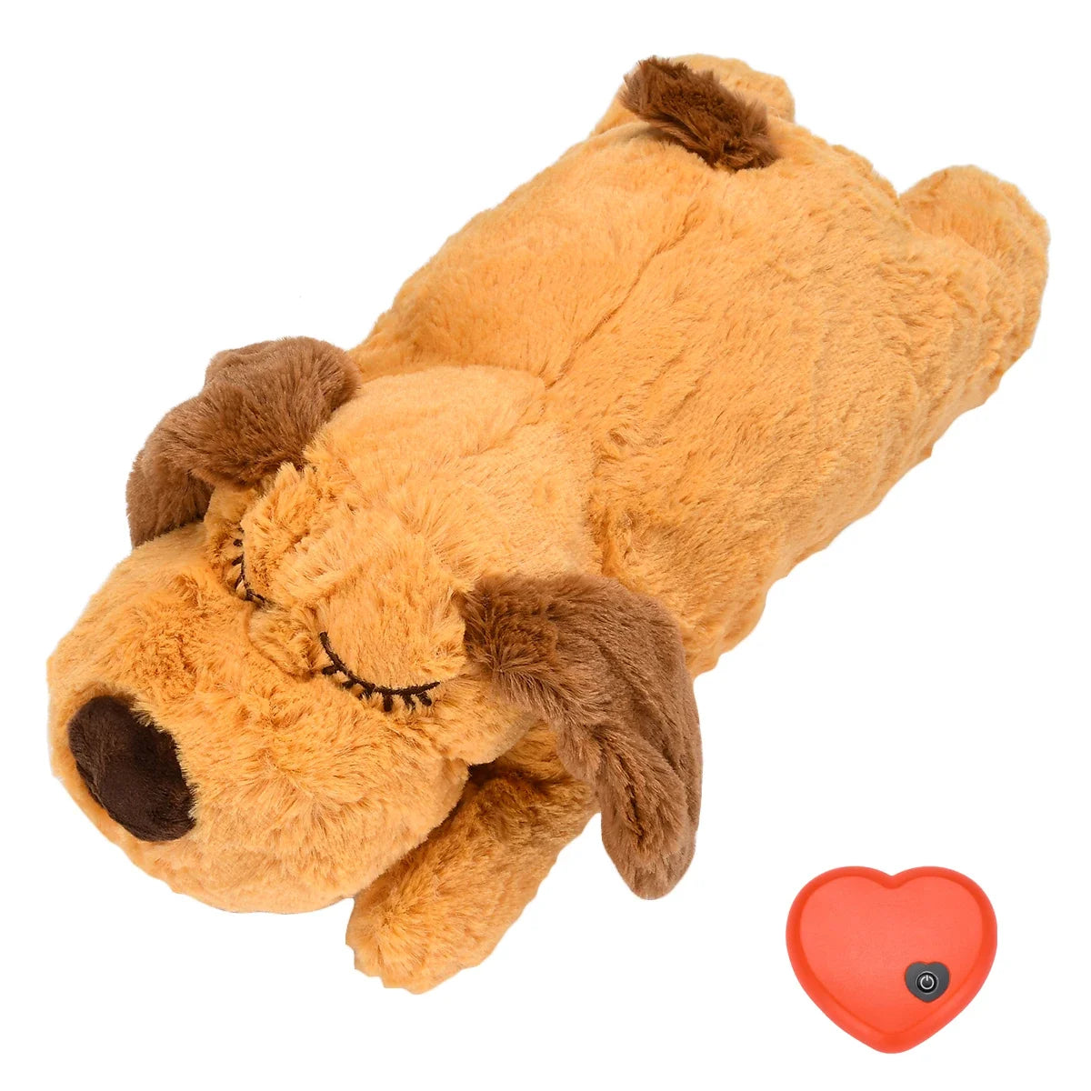 Plush Heartbeat Puppy Behavioral Training Toy – Dog Supplies
