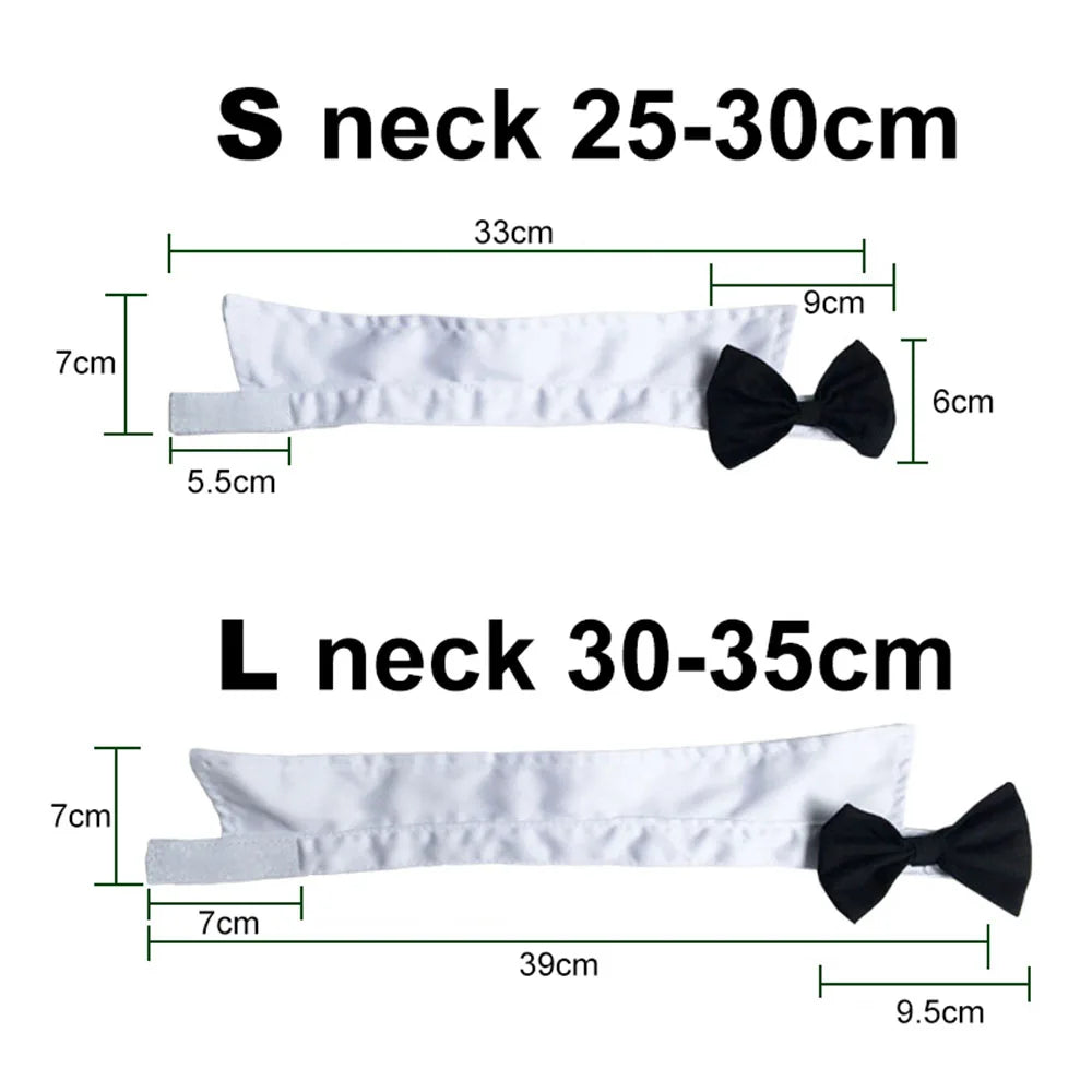 Adjustable Formal Pet Bowtie Collar Neck Tie - ProPawPet.com