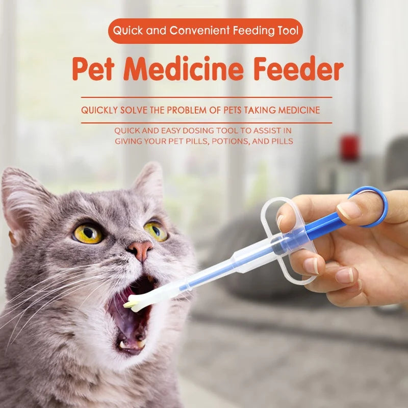 Pet Medicine Feeder Cat Tablet Syringe - ProPawPet.com