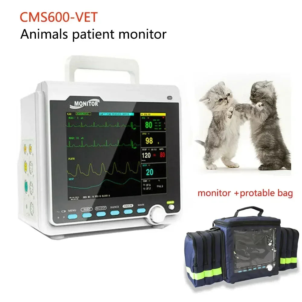 Sinohero Cms6000 Portable Veterinary Monitor Oximeter Detector for Dogs