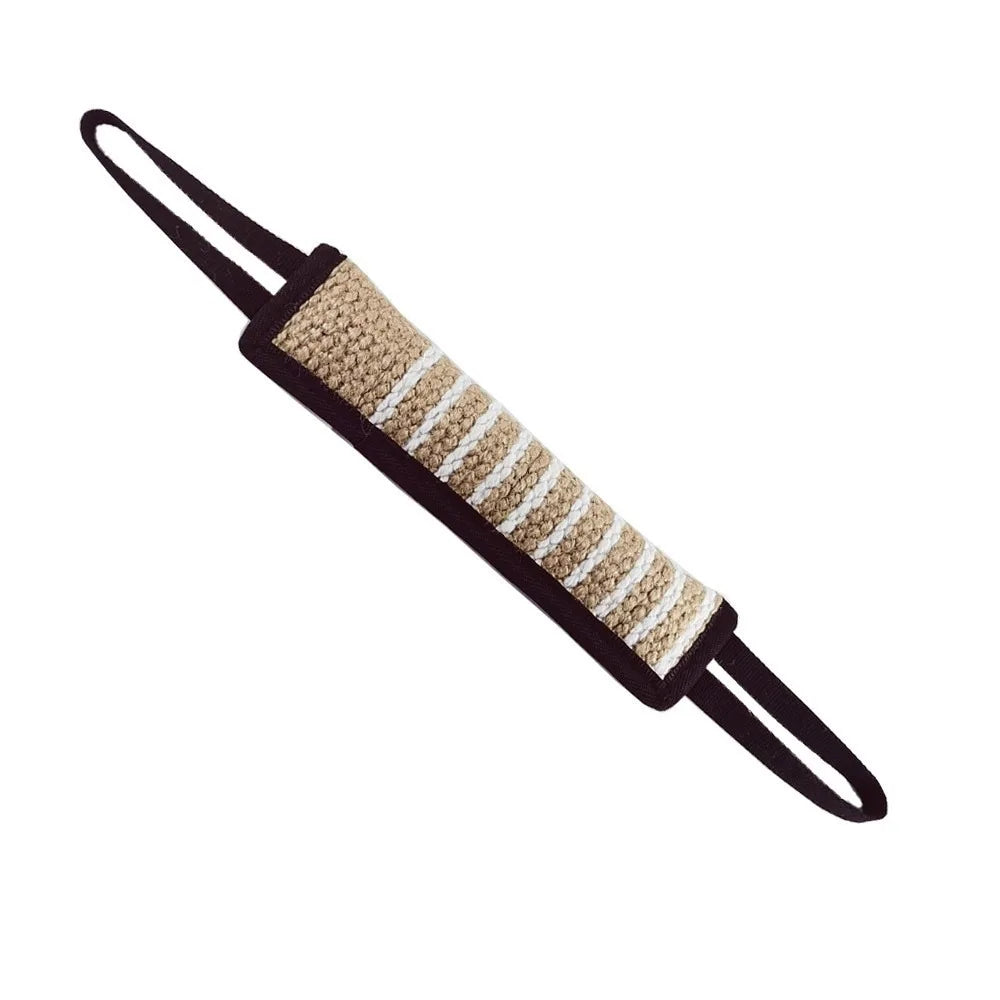 Tug Toy for Dogs Jute with 2 Strong Handles Lasting Training – 4 Colors