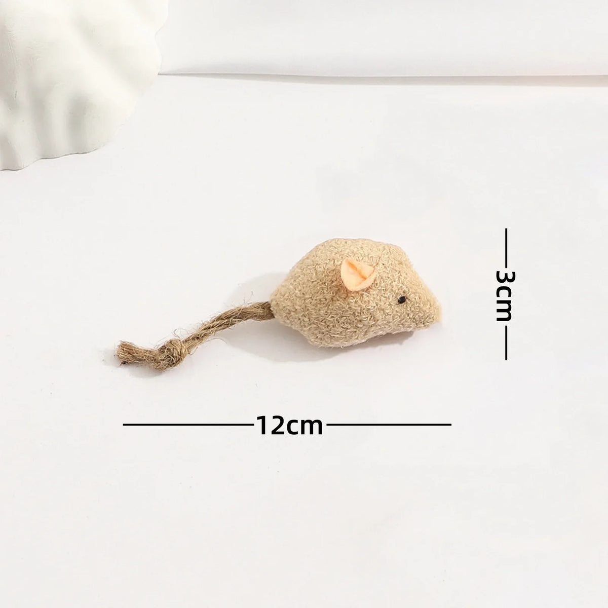Rattle Cat Mouse Toys Also Prefilled Catnip Faux Fur, Interactive