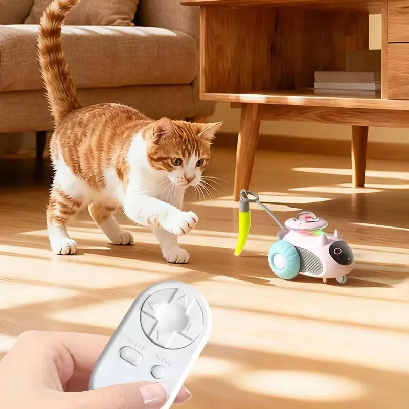 Cat Toys Car for Indoor Remote Control Smart - ProPawPet.com