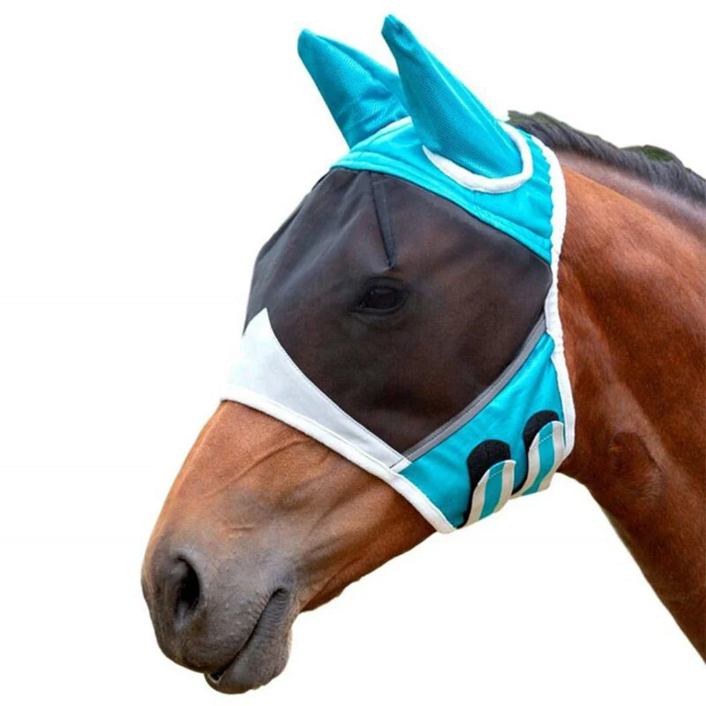 Comfortable And Adjustable Horse Fly Mask - - ProPawPet.com