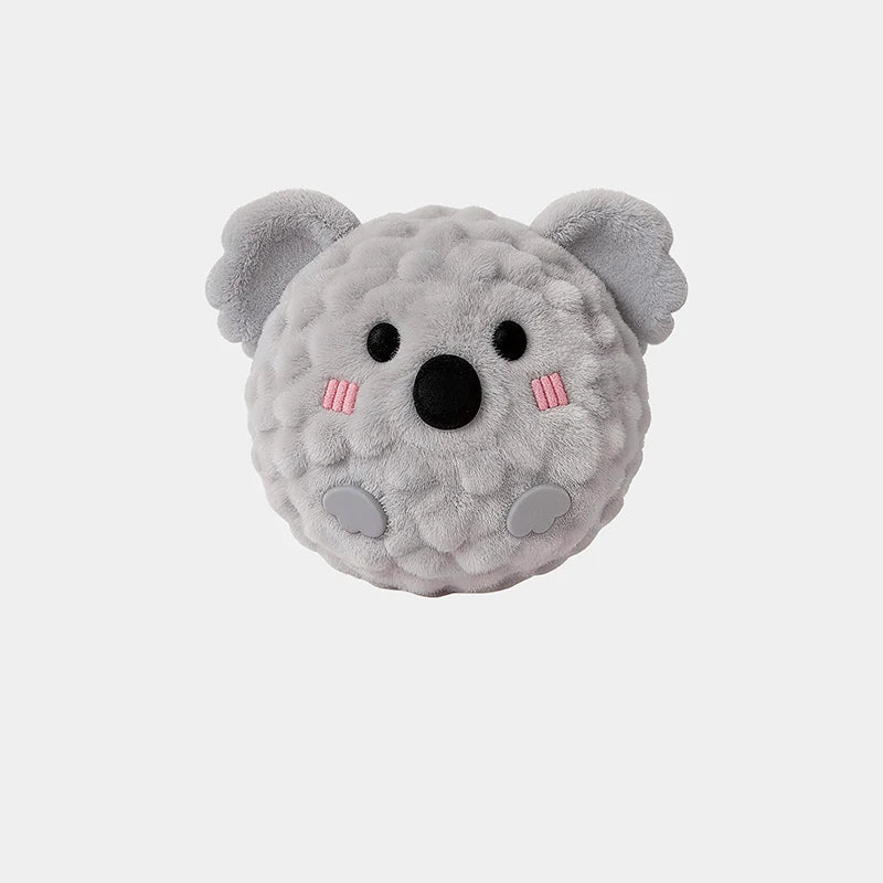 Interactive Mini Plush Bounce Ball Dog Squeaky Toy – photo 7