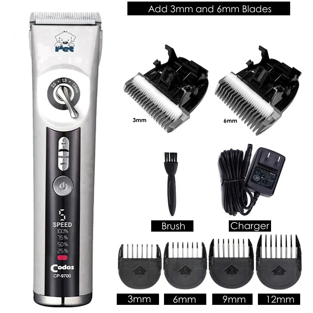 Codos Cp9700 Dog Clippers – 8 Colors