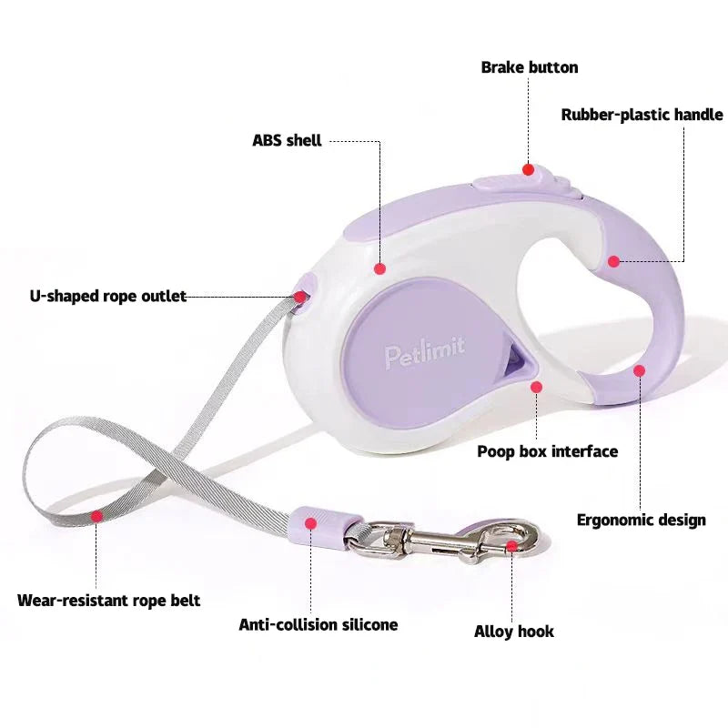 Automatic Retractable Dog Leash 3M/5M - ProPawPet.com