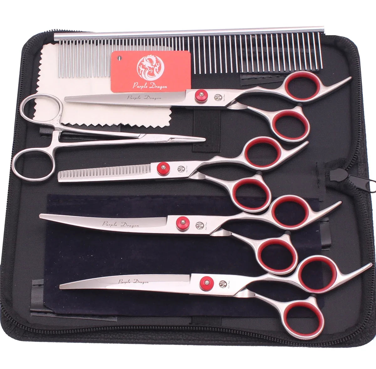 Dog Grooming Scissors Purple Dragon 6 7 Stainless Pet Beauty – 20 Colors