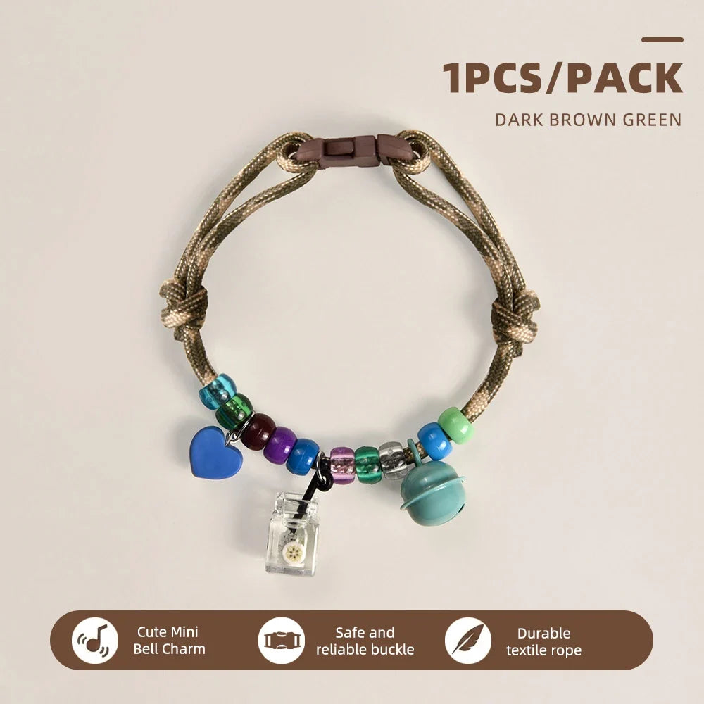 Cute Pet Beaded Necklace Cat Dog Collar - ProPawPet.com