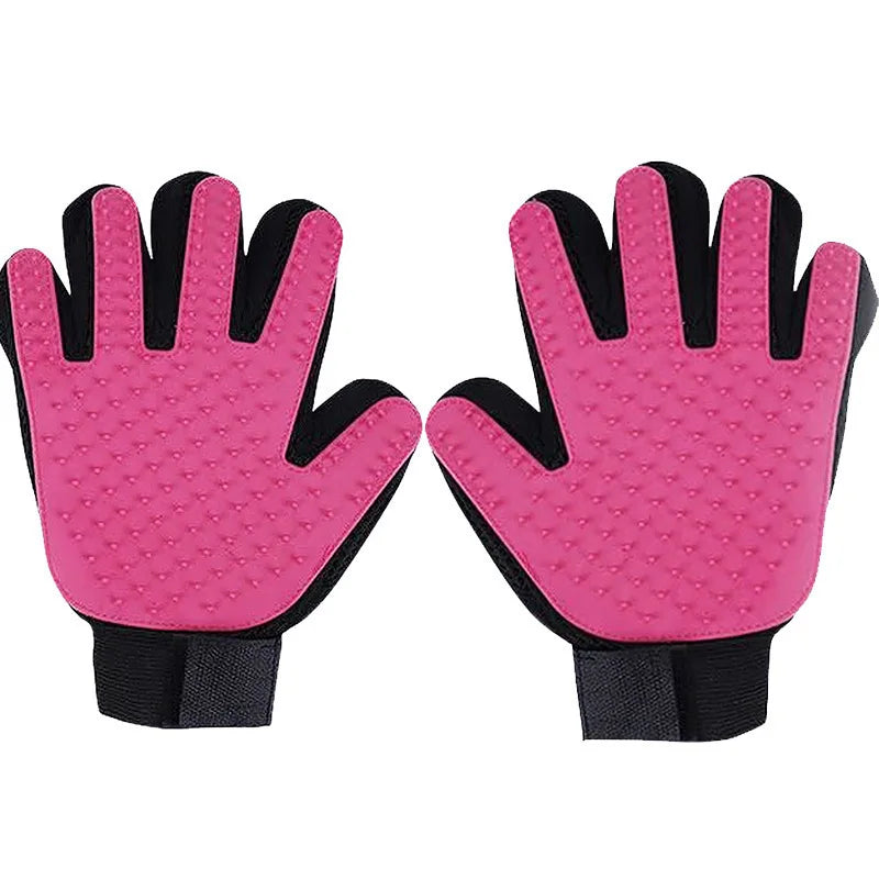 Pet Hair Glove Comb Dog & Cat Grooming Cleaning – Dog Supplies