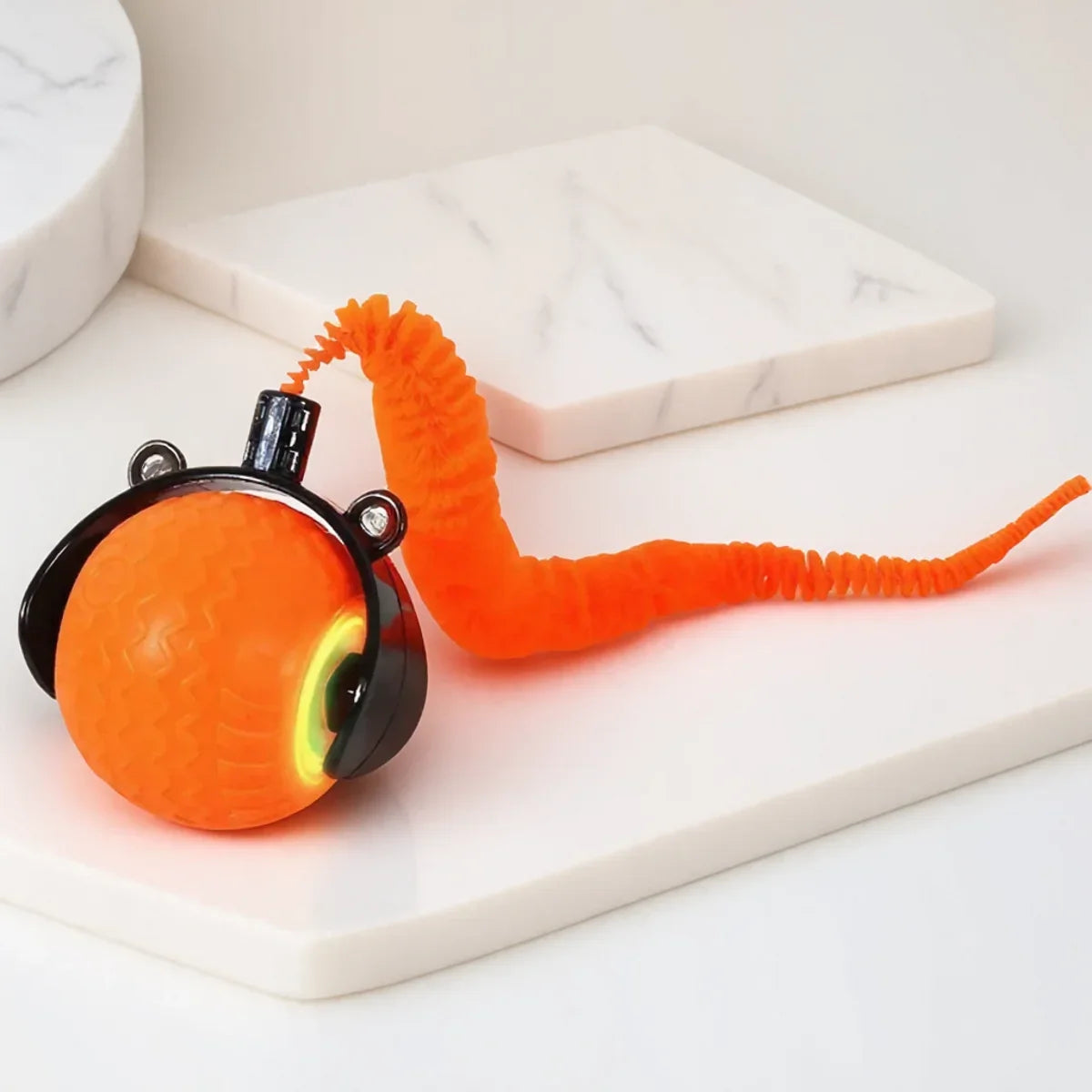 Automatic Rotating Smart Obstacle Avoidance LED Interactive for Cats