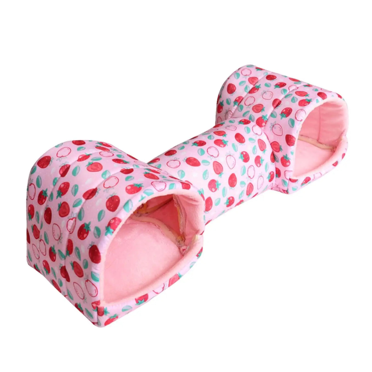 Guinea Pig Tunnel and Bed Hamster Hideout Portable Bedding – 3 Colors