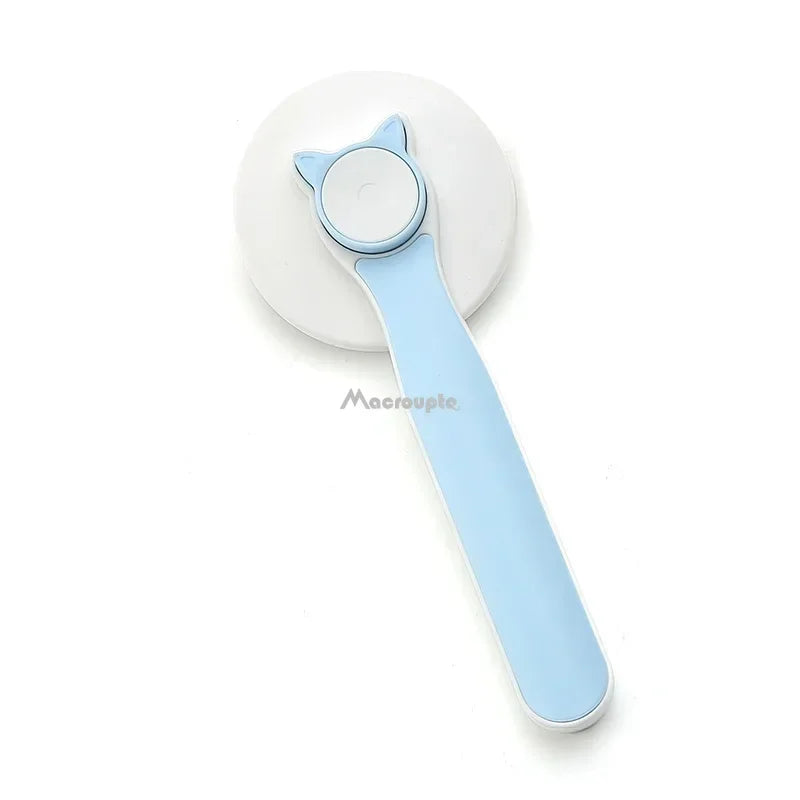 Self Cleaning Slicker Brush for Dog and Cat Removes Undercoat – Dog Supplies