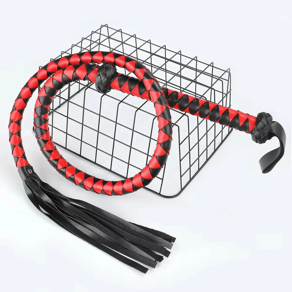 143cm PU Leather Horse Whip - Durable Riding Crop – Whips, Crops & Spurs