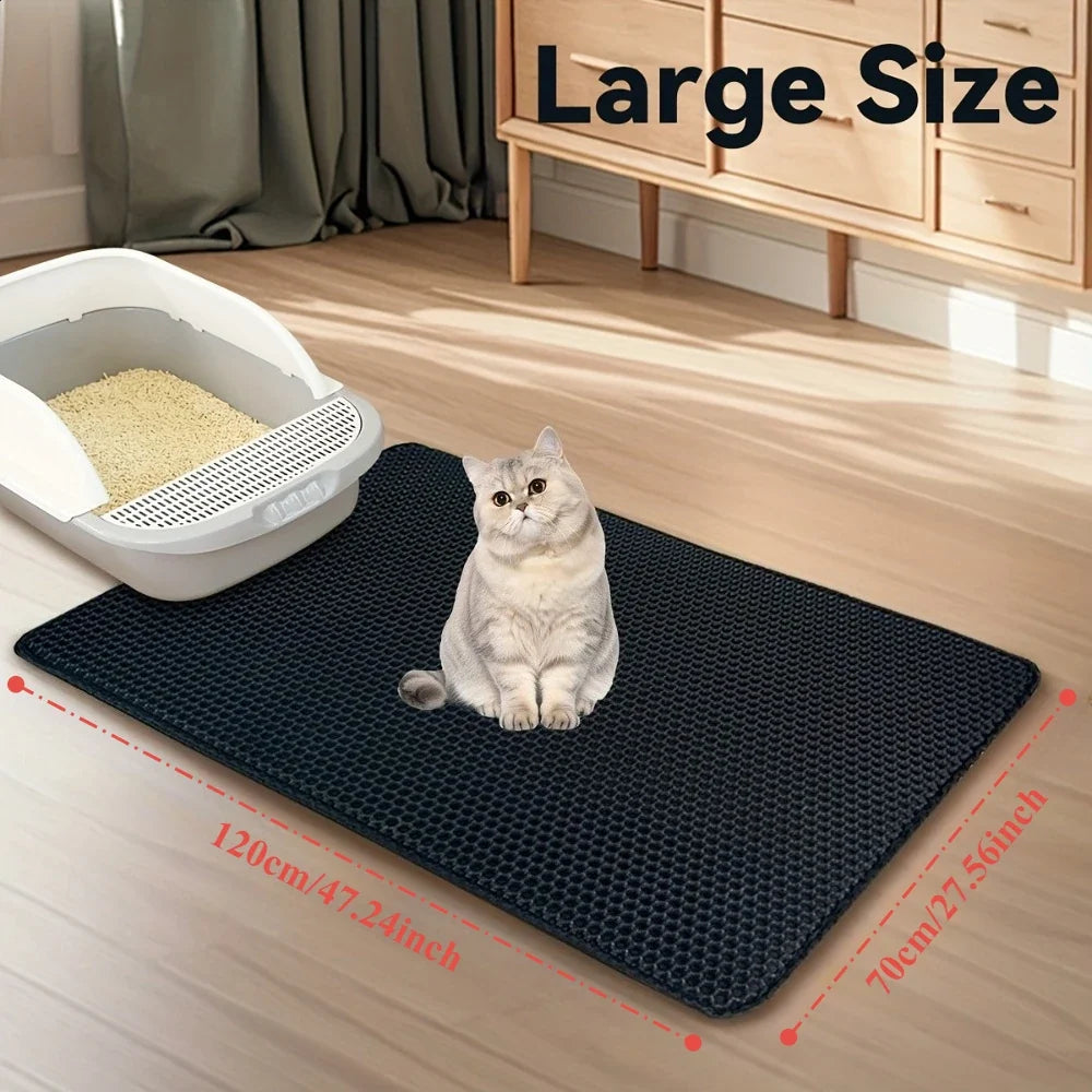 70x120cm Pet Cat Litter Mat Waterproof - ProPawPet.com