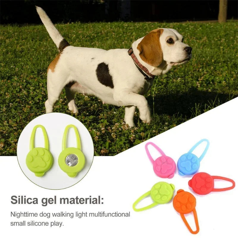 Dog Night LED Flashlight Cat Collar – 6 Colors