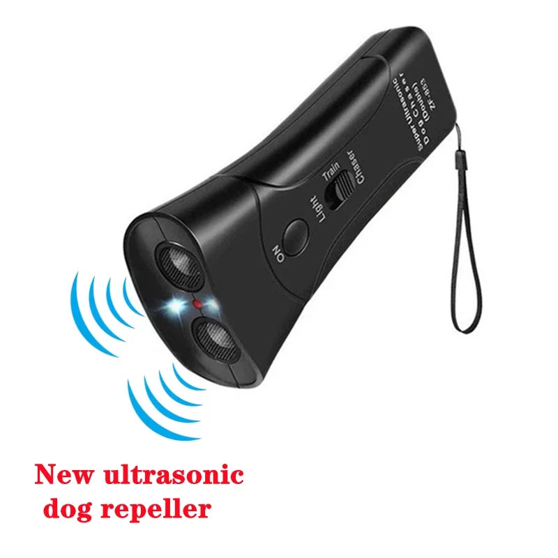 Ultrasonic Dog & Cat Repeller Anti Barking Stop Bark Training – Dog Supplies