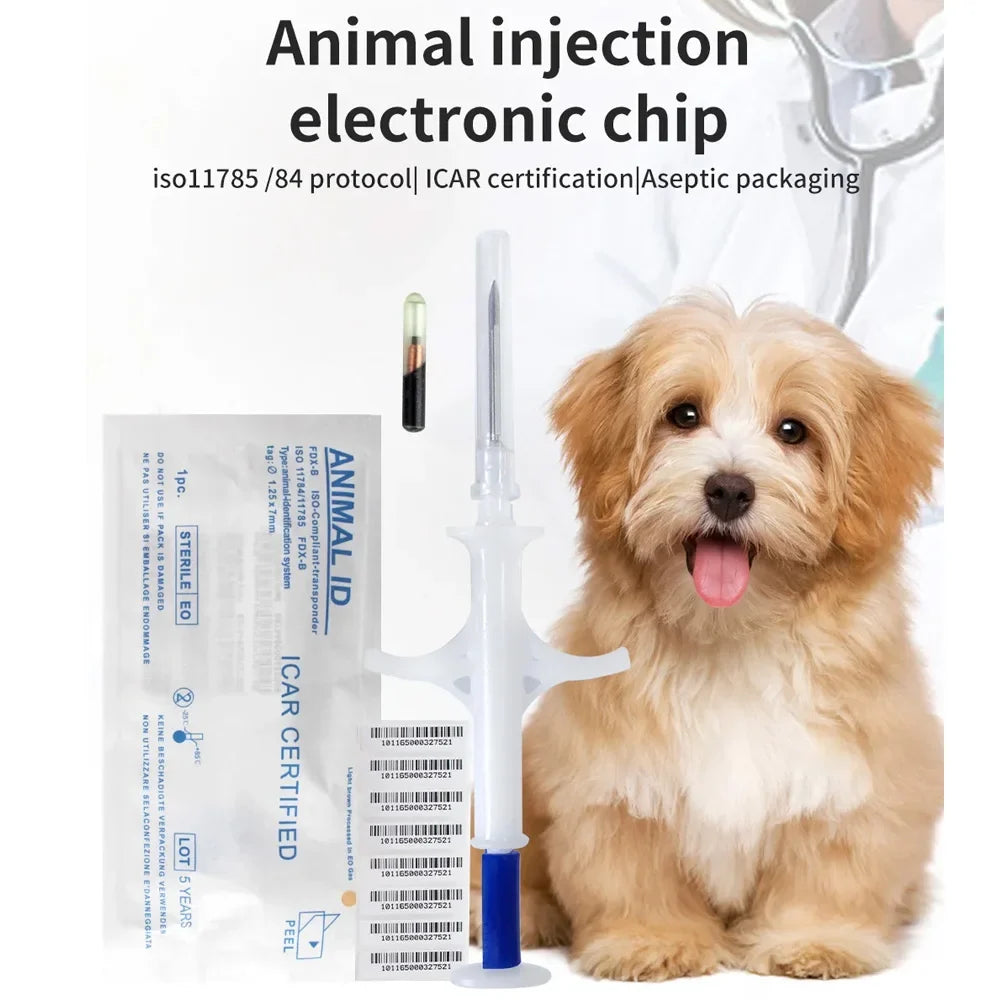 100Pack Animal EM4305 Microchip - ProPawPet.com
