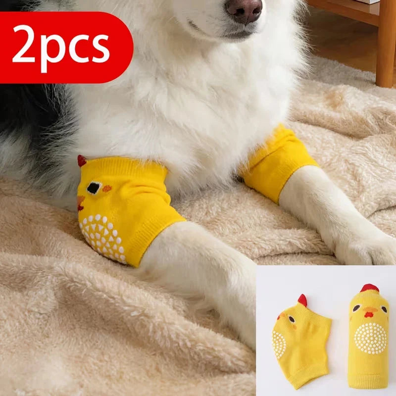 Anti-abrasion Elbow Pads, Joint Protection Socks – 2 Colors