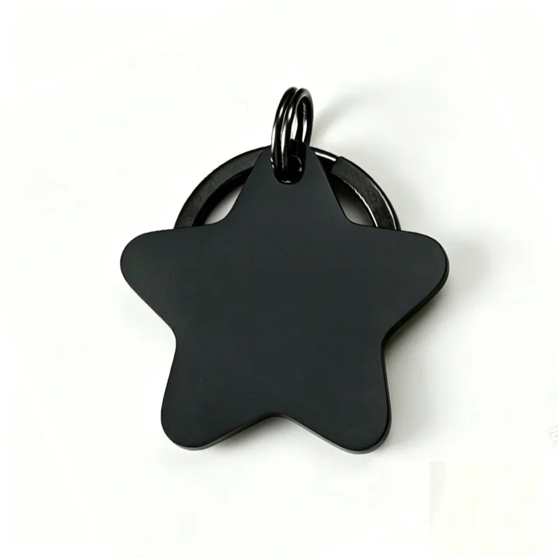 Personalized Star Pet ID Tag, Engraving - ProPawPet.com