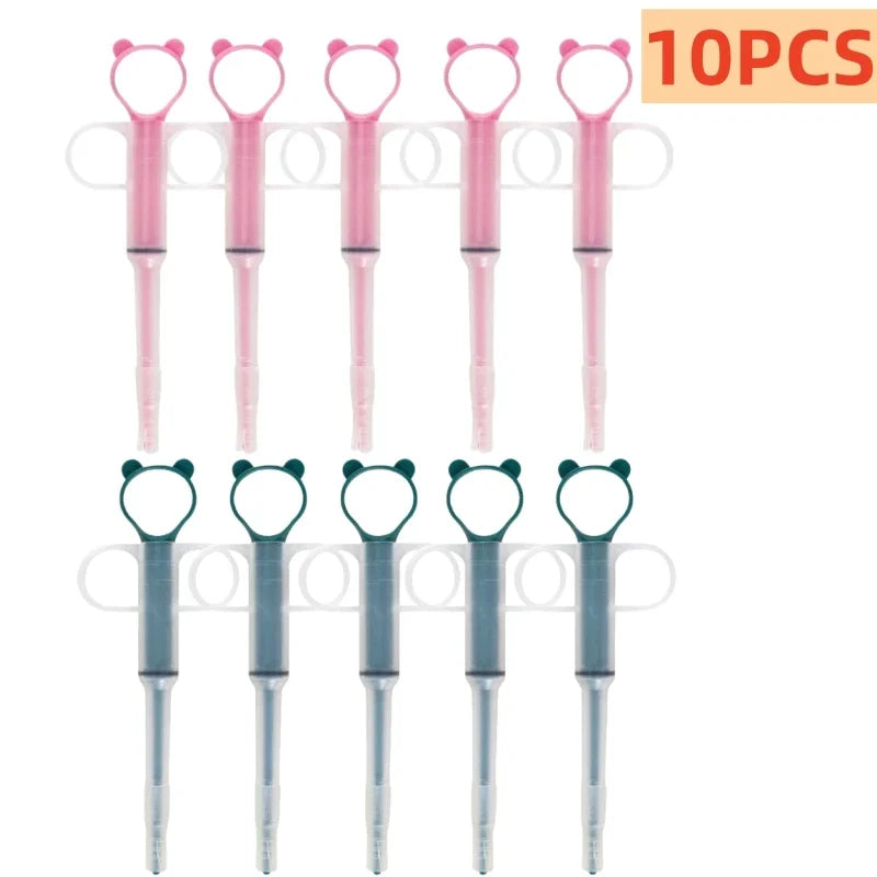 Pet Medicine Feeder Dispenser Cat Tablet Syringe – 9 Colors