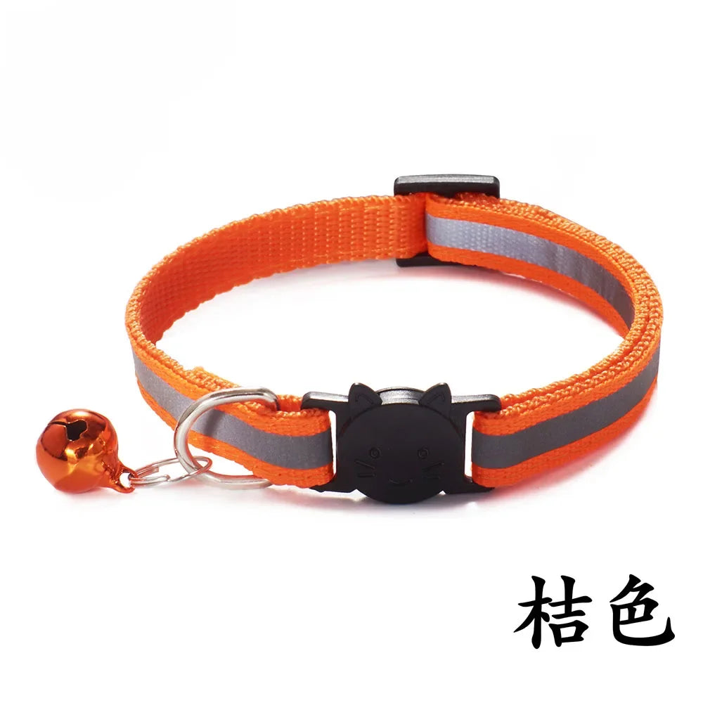 Reflective Breakaway Cat Collars with Bells - ProPawPet.com