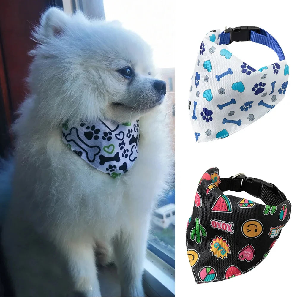 Sweet Print Puppy Dog Collar Bandana for - ProPawPet.com