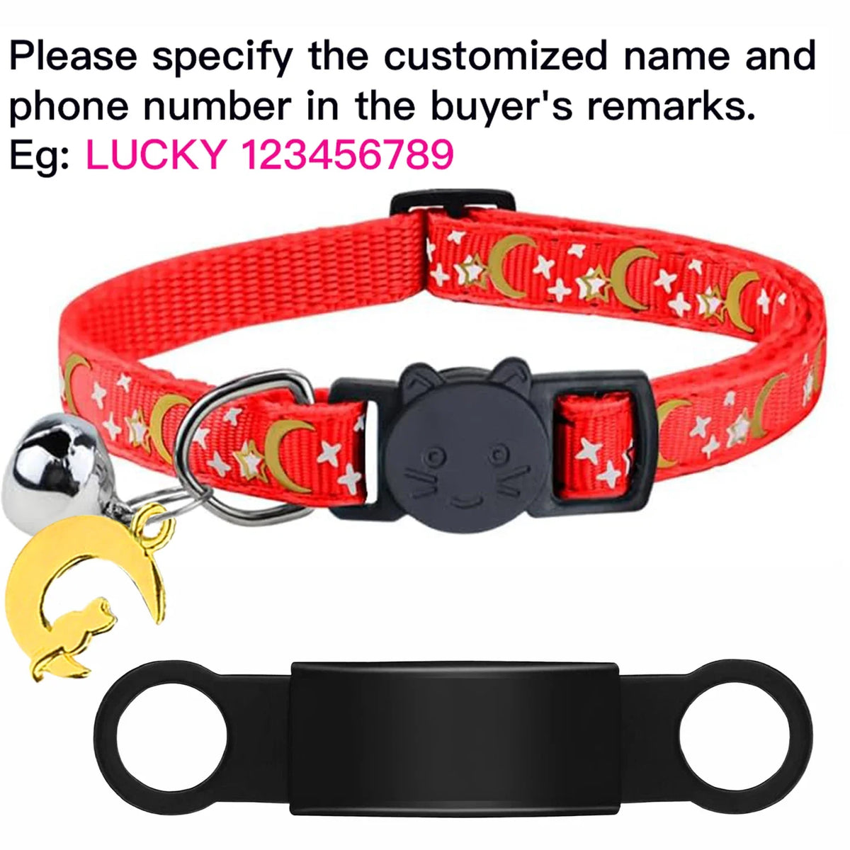 Custom Glow Cat Collar Free Engraved - ProPawPet.com