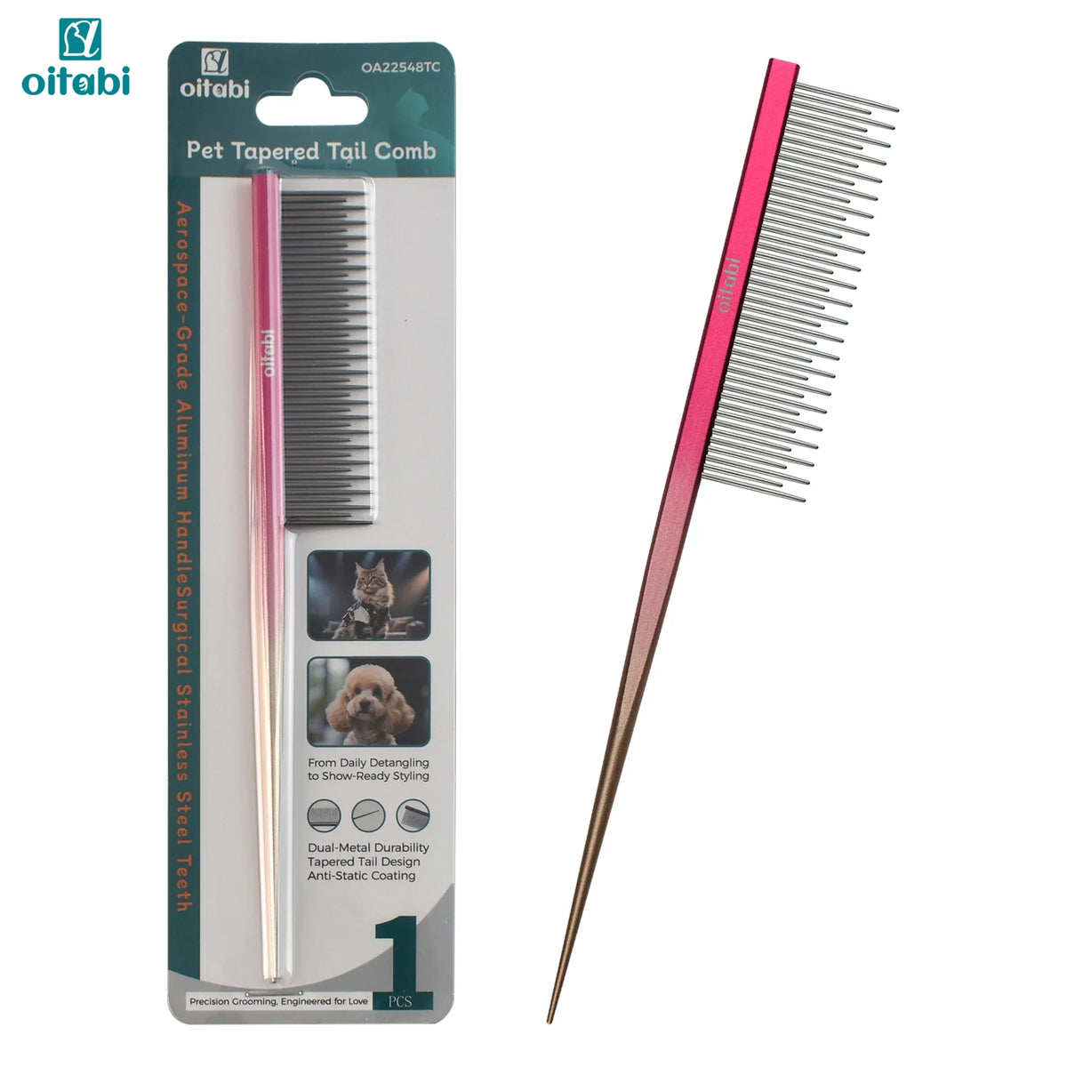 Oitabi Professional Pet Grooming Comb for - ProPawPet.com