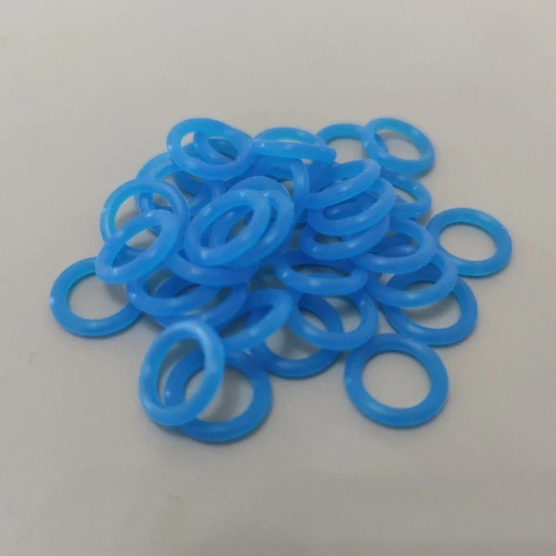 Pigeon Bird Foot Rubber Ring Elastic Mixed Colors 8mm – 11 Colors