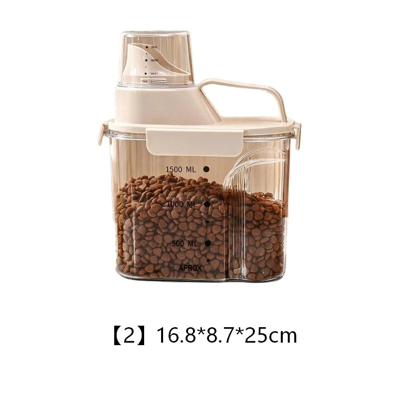 1kg 2kg 2.5kg 3kg Moisture Proof Vacuum Pet Food Storage – Cat Supplies