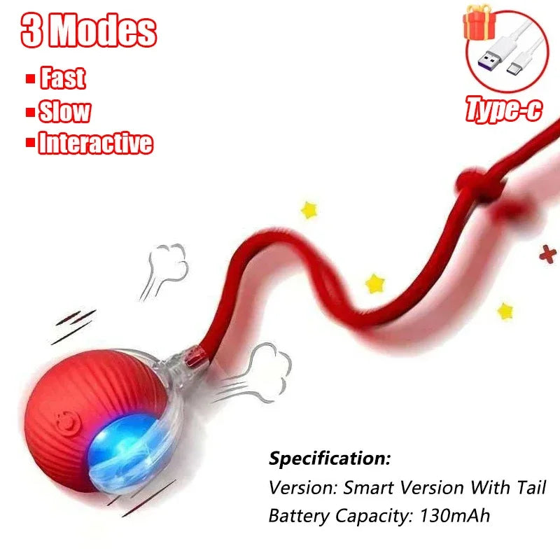 1~3pcs Cat Interactive Ball Toy Automatic - ProPawPet.com