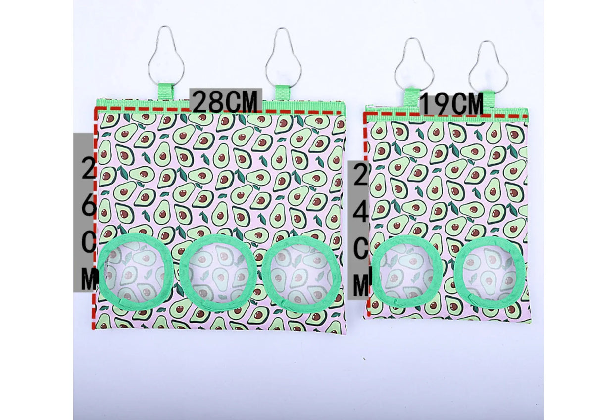 2 Hole/3 Hole Hanging Hay Feeder Bag - ProPawPet.com