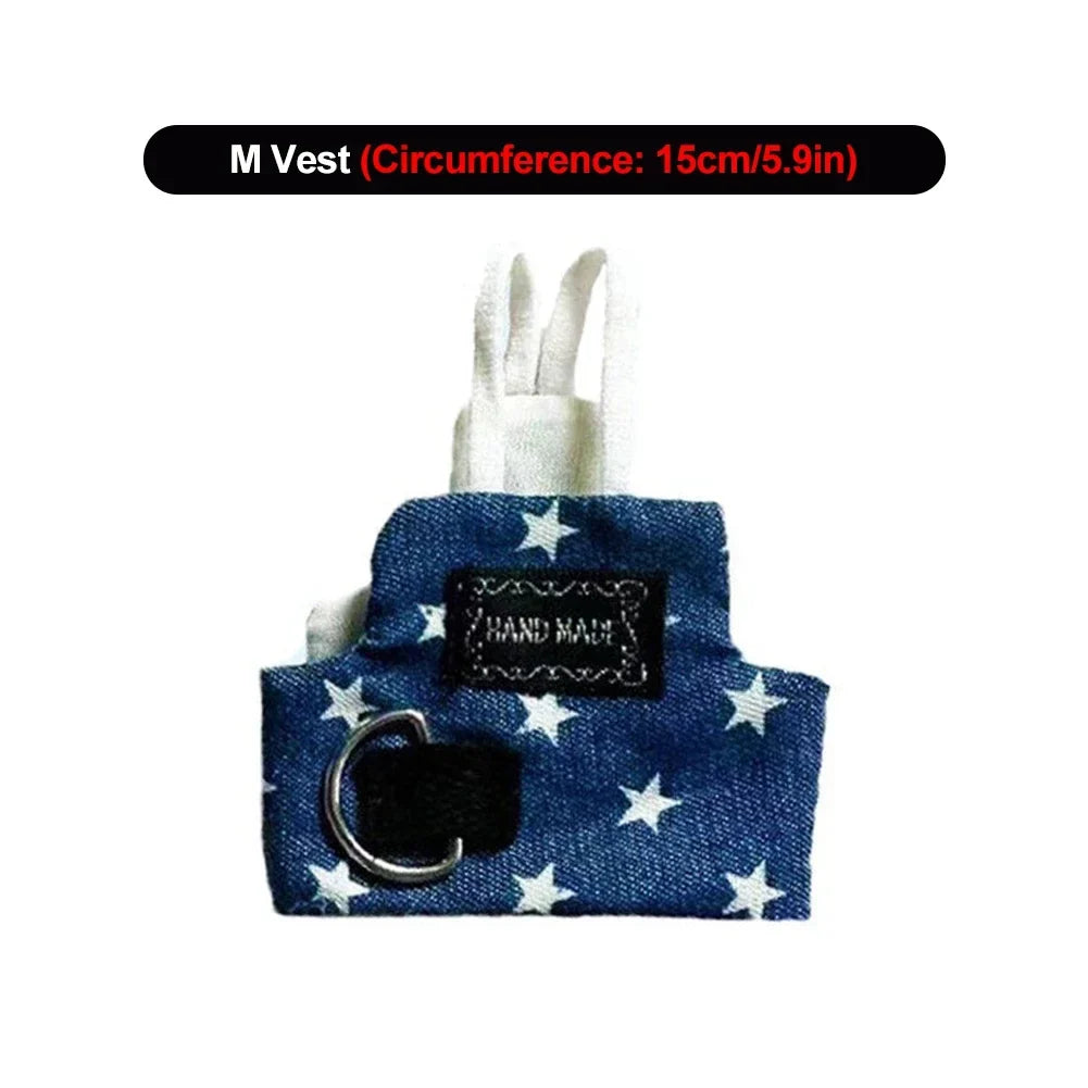 11 15 13cm Comfortable Cowboy Parrot Flying Harness – Bird Harnesses & Vests