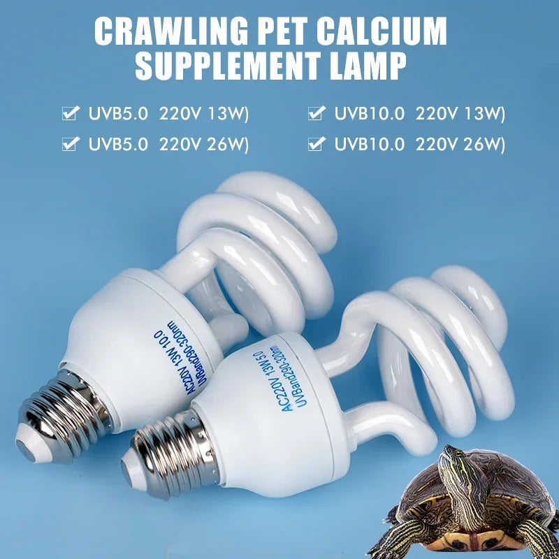 13W/26W UVB Pet Reptile Heating Lamps 5.0 - ProPawPet.com