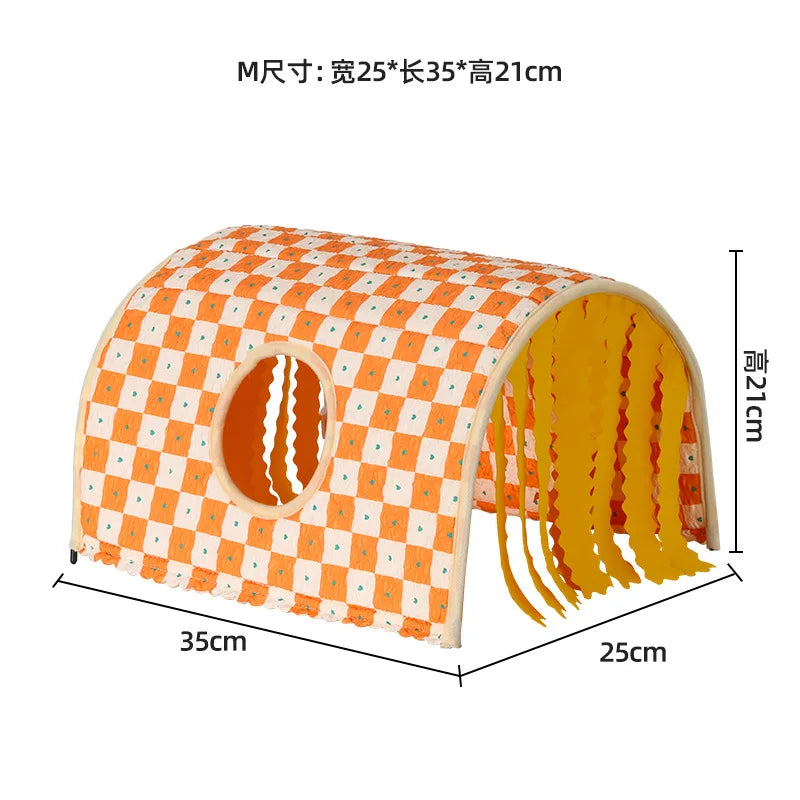 Cooling Dutch Pig Tunnel Hamster Hiding House