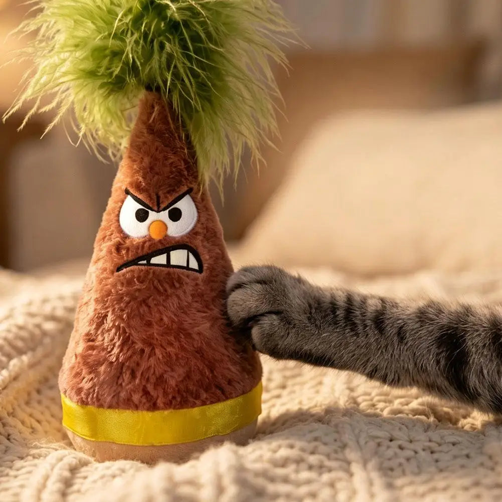 Tumbler Cat Toy New Feather Teaser Bite - ProPawPet.com
