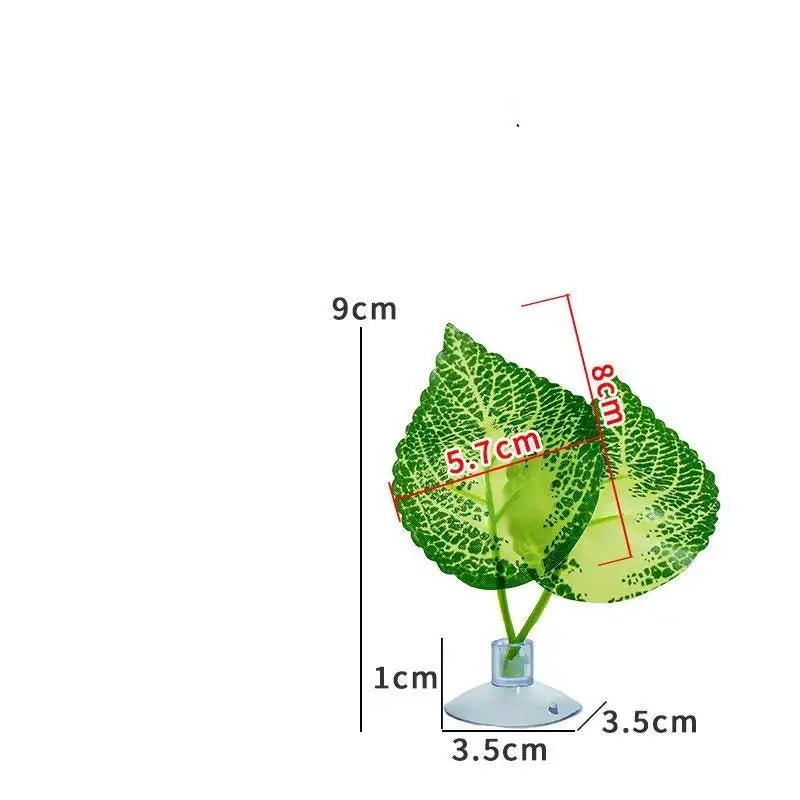 New Reptile Basking Terrace Simulated Leaves - ProPawPet.com