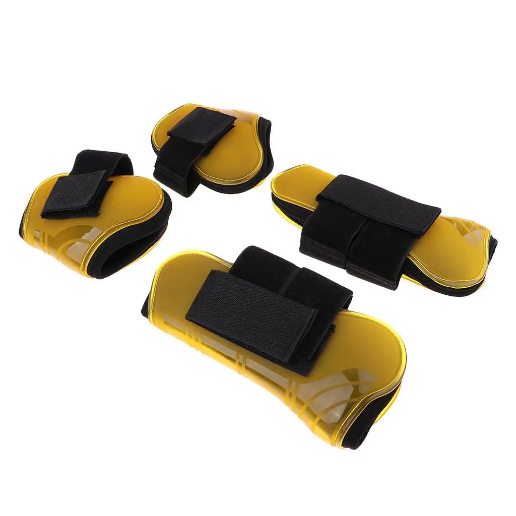 Horse Tendon Boot PU Material Neoprene Lined Protective Leg – 5 Colors