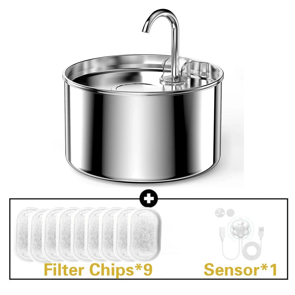 ZYFeeder 2.2L Automatic Cat Water Fountain - ProPawPet.com