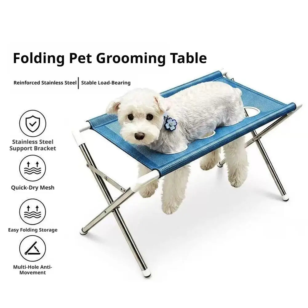 Foldable Pet Grooming Hammock Stand Dog Cat - ProPawPet.com