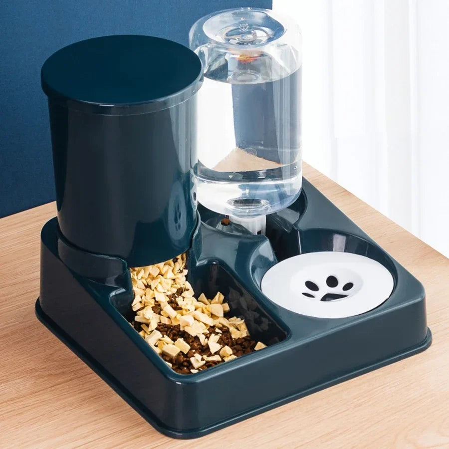Automatic Cat Feeder Water Dispenser Set – 3 Colors
